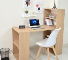Bàn Làm Việc Kèm Kệ Trang Trí