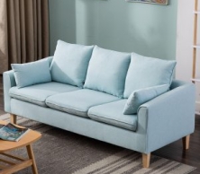Sofa Văng Gỗ Tự Nhiên Bọc Nỉ A SF62