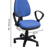 Ghế Nhân Viên SG550 Có Tay 