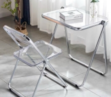 Bàn gấp trong suốt phong cách tối giản siêu đẹp
