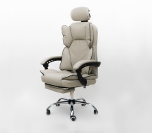 Ghế xoay da PU thiết kế công thái học có ngả lưng và gác chân TM819