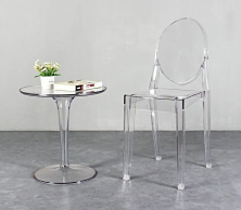 Ghế Victoria Ghost, ghế nhựa trong suốt