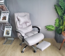 GHẾ VĂN PHÒNG GIÁM ĐỐC CHÂN XOAY CÓ TỰA ĐẦU NGÃ NẰM TM882