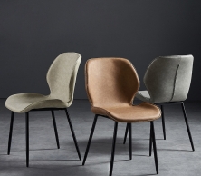 Ghế ăn NORDIC chân đen hoặc chân có núm đồng