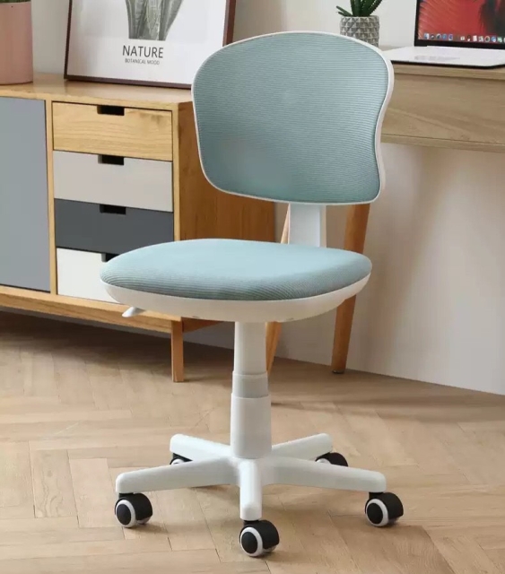 Ghế xoay nhập khẩu khung trắng mẫu mới siêu xinh TM006