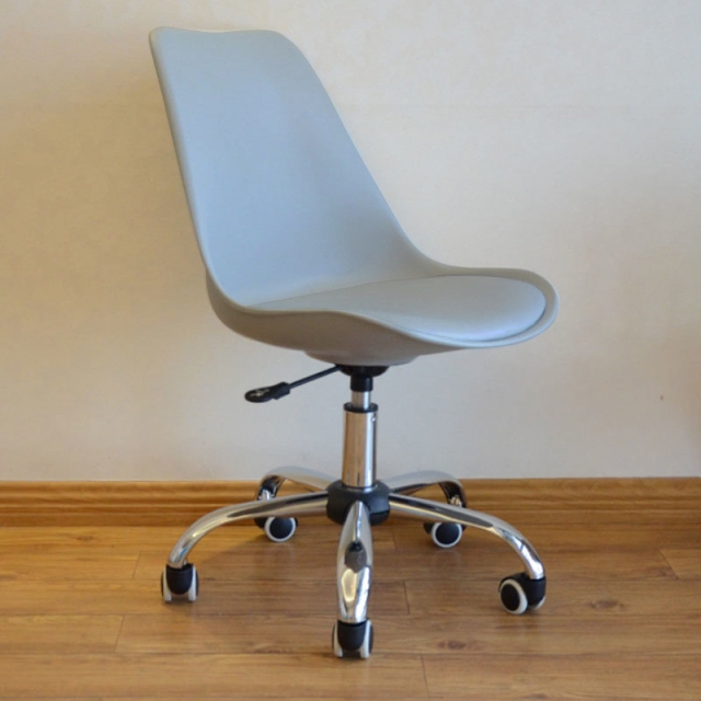 Ghế Nhựa Eames Chân Xoay Mặt Ngồi Đệm size lớn