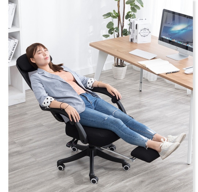 Ghế xoay văn phòng, gaming ngả nằm có gác chân TM205
