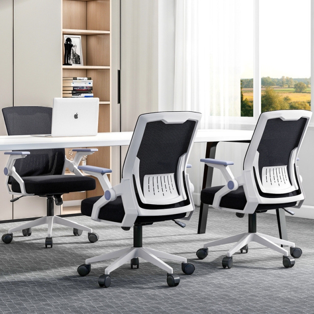 Ghế Lưới Nhập Khẩu Tay Gạt Thông Minh TM306 (Khung Đen)