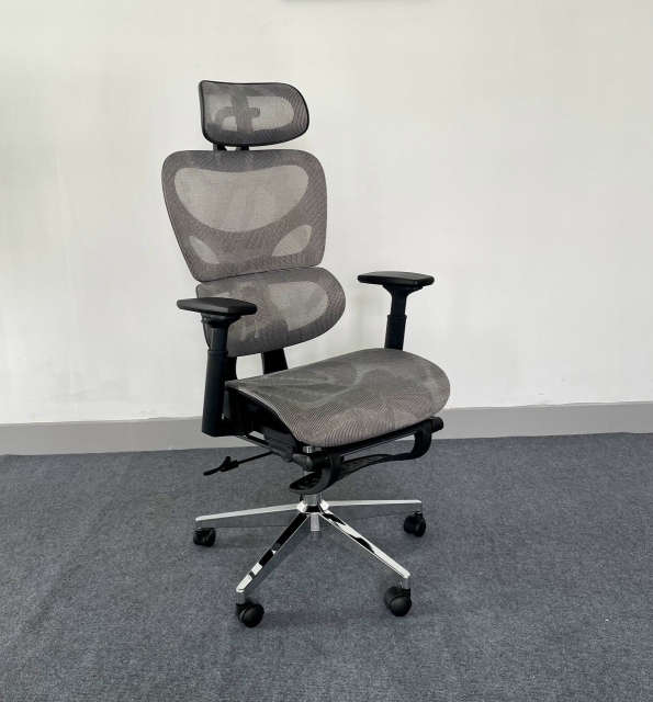Ghế Công Thái Học ,Làm Việc Thư Giãn Thiết Kế Bảo Vệ Cột Sống Cao Cấp có gác chân TM021