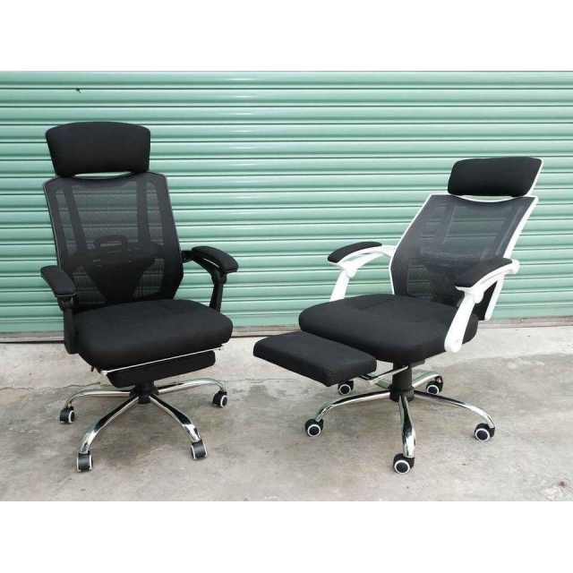 Ghế xoay văn phòng ngả nằm có gác chân TM808