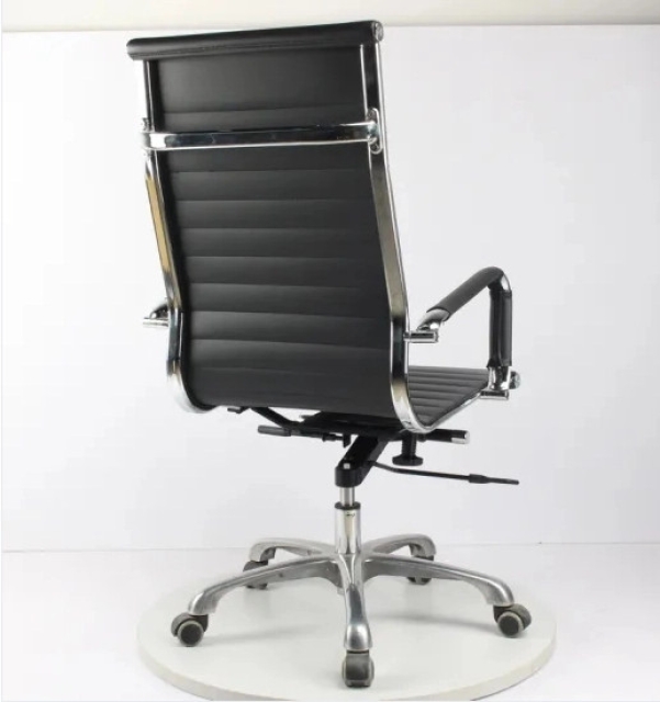 Ghế xoay da lưng cao chân nhôm cao cấp TM317A