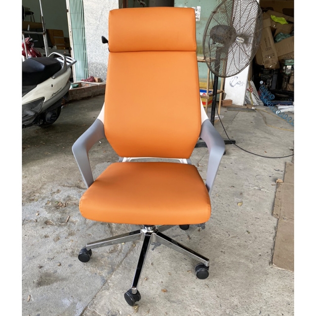 Ghế văn phòng lưng cao bọc da sang trọng TM6101A