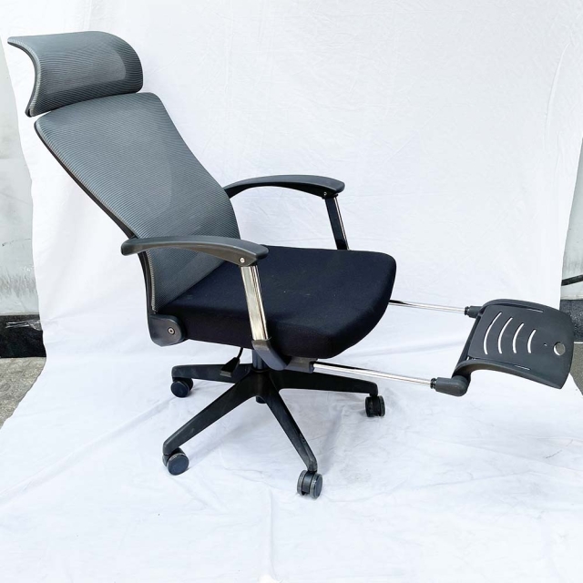 Ghế ngả nằm lưng lưới có tựa đầu và gác chân TM739