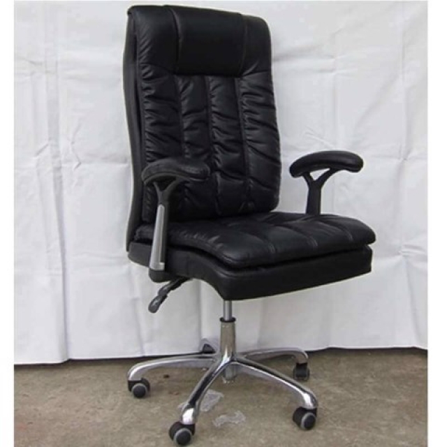 Ghế xoay da lưng ngả bọc da TM377
