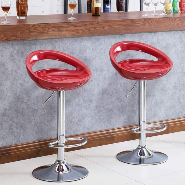 Ghế Bar nâng hạ lưng nhựa nhiều màu TM027