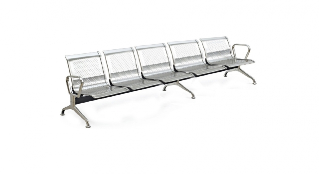 Ghế băng chờ inox  5 chỗ ngồi nhập khẩu